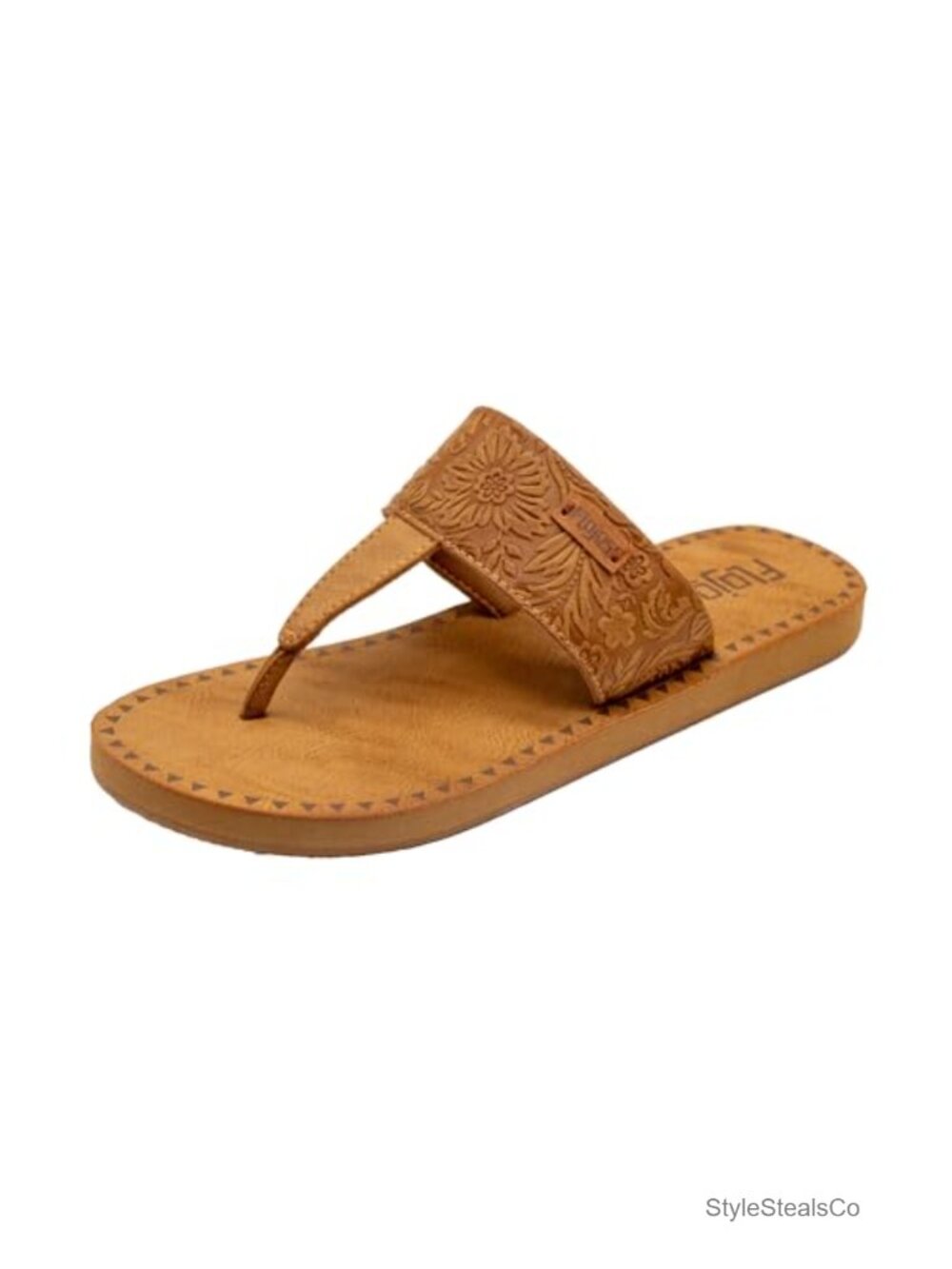 Hooded Thong Sandal with Arch Support - Flojos Grace